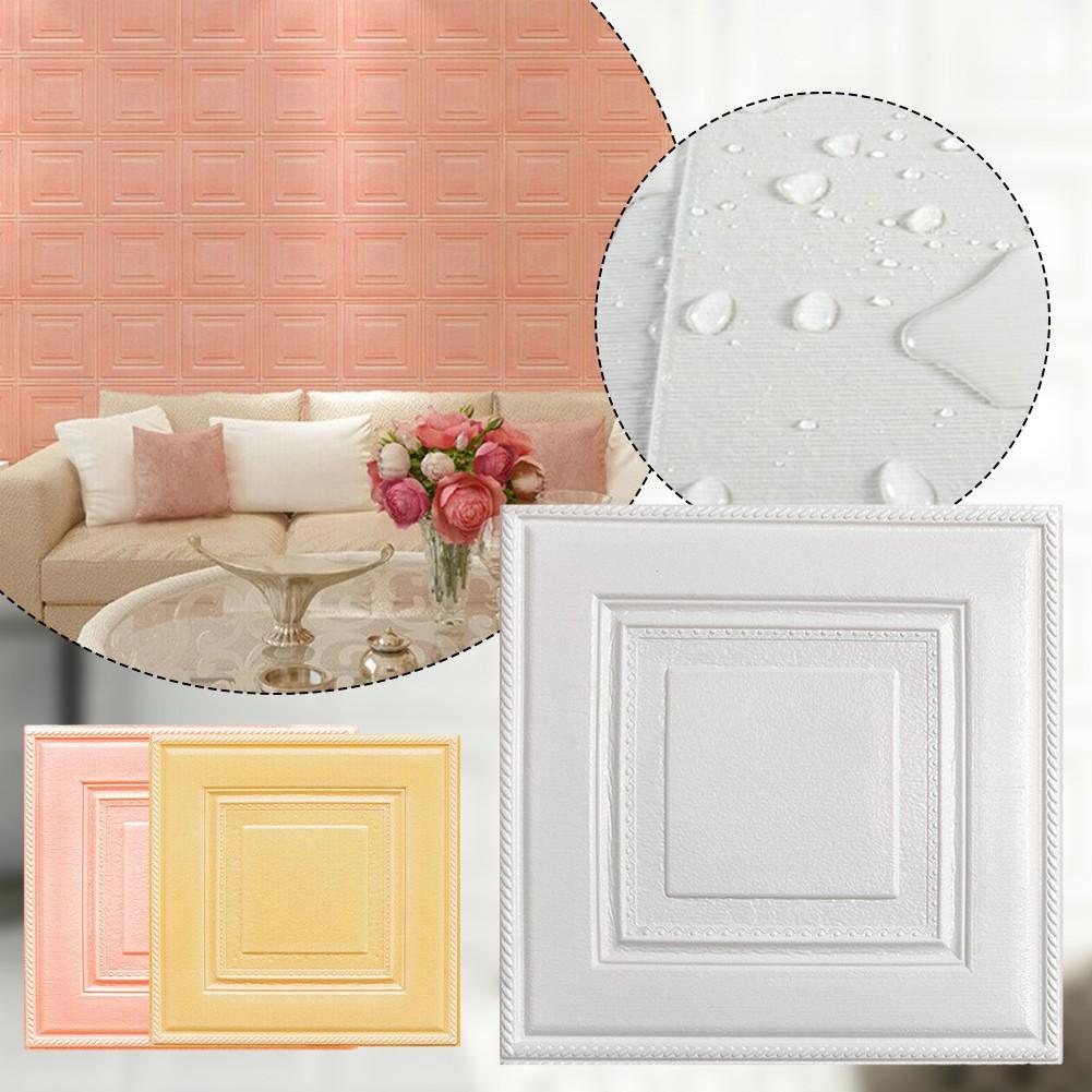 350*350mm*4mm 3D Wall Sticker 3D Effect Brick Wall