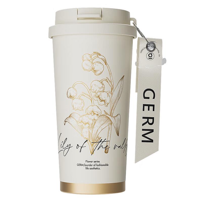 Germ Lily of the Valley Series 316 Stainless Steel Insulated Mug