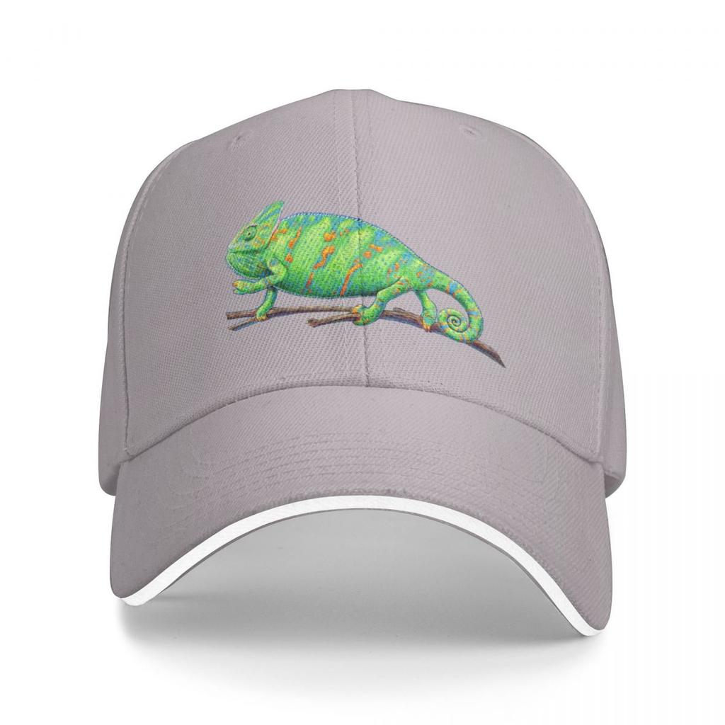 Veiled Chameleon Cap Baseball Cap Hat Luxury Brand Ny Cap Hat for Man Women's 1