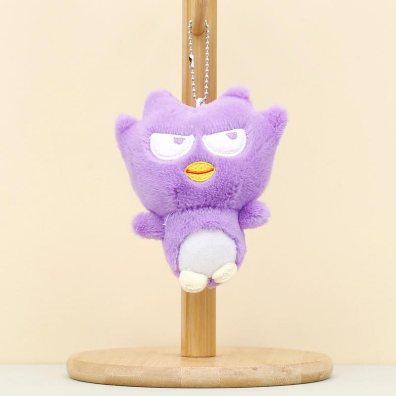 Cute Pp Cotton Stuffed Penguin Keychain Delightful Plush Animal Toy For Bags Purple Penguin