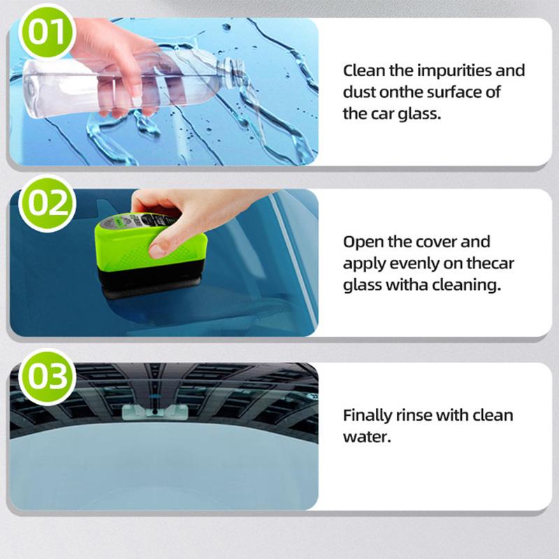Klar Sicht Glasreiniger Anti-Beschlag Auto Windschutzscheiben Reiniger Werkzeug Wasserdicht Universelles Reinigungs Wischtuch Brett für Automobil Scheiben