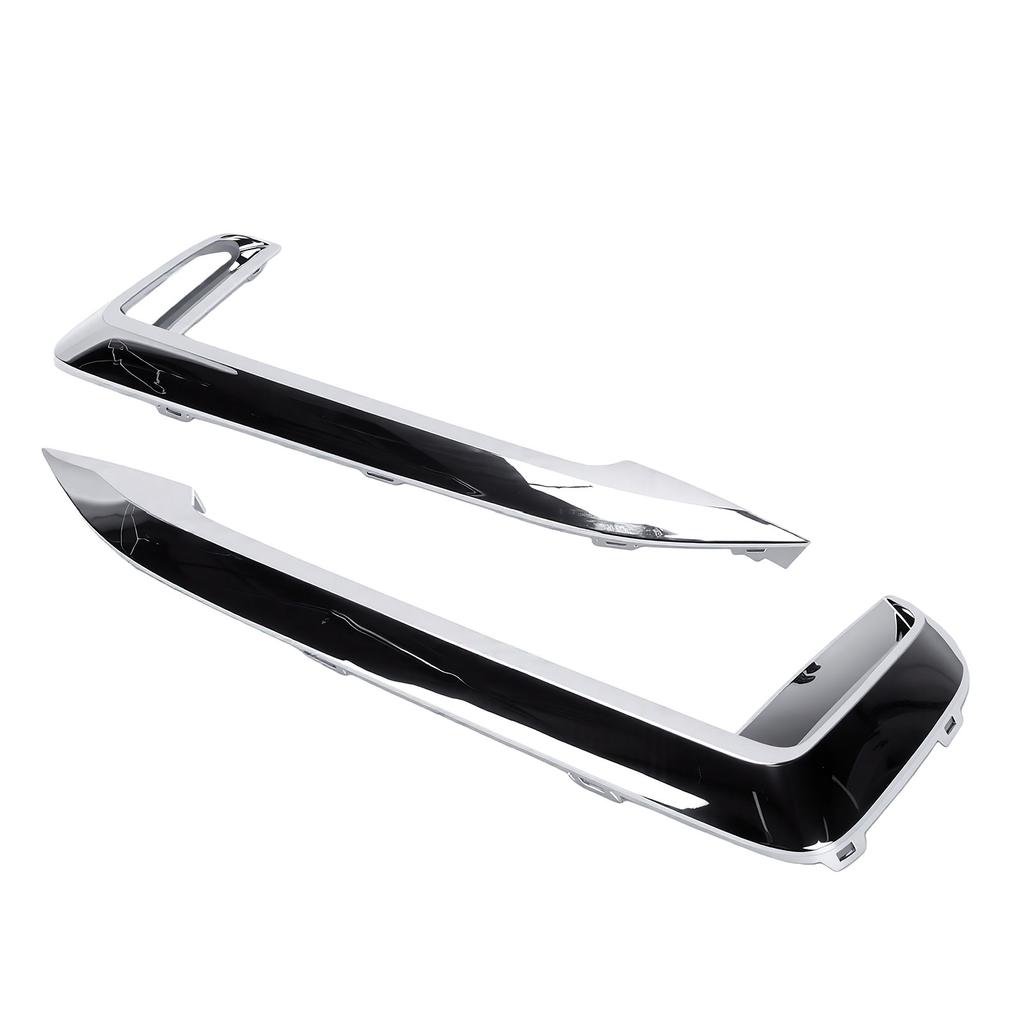 Front Bumper Grille Trim Replacement for 7 Series G11 G12 M Sport Pre LCI 2016 2019 Front Fog Light Moulding Cover Trim