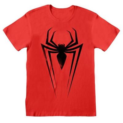 Marvel Koszulka unisex z symbolami Spider-Mana dla dorosłych