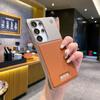 Suitable for Samsung S25 Ultra Mobile Phone Case Metal Frameless Magnetic Suction S24Plus Incense Leather S23 Anti-fall Cover