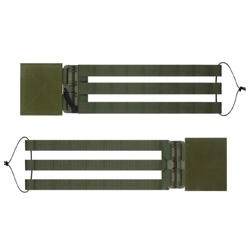 

Tacticals Vest Quick Release Buckle Set Hunting Plate Side Waist Belt Quick Removal Buckle Fastener For JPC CPC NCP армія зелений колір