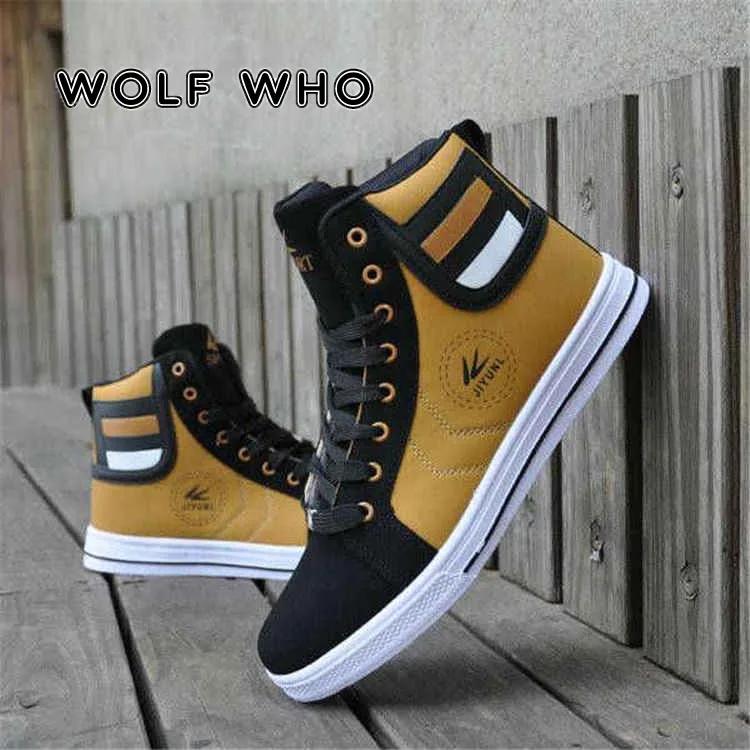 Fashion High-top Mens Sneakers Casual Tennis