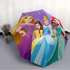 1pc Disney Princess Folding Umbrella, Automatic Folding. It Has Eight Sturdy Ribs, Making It Convenient for Outdoor Use Yy0729003