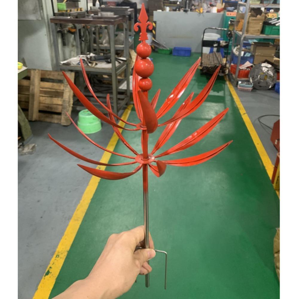 Creative Yard Sculpture Garden Rotating Deck Wind Chime Decoration Windmill Decor
