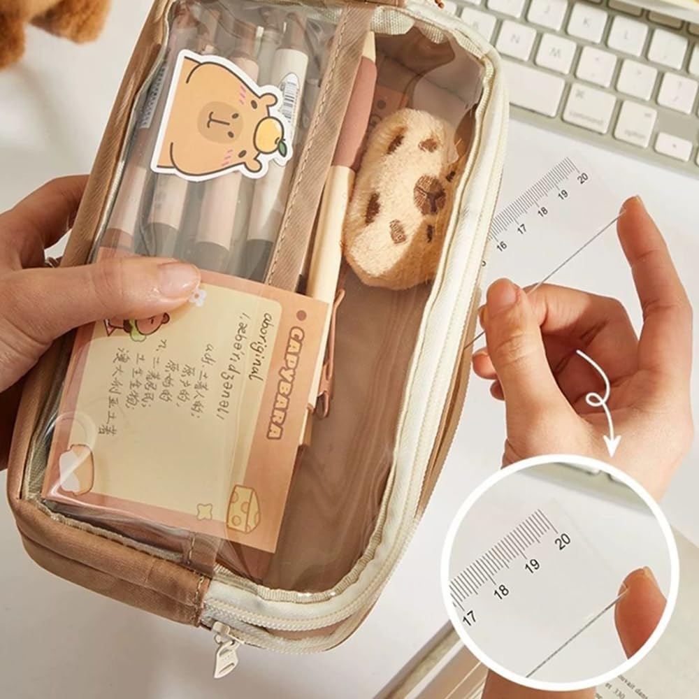 Capybara Pencil Animal Pencil Multifunctional Gadget Carrying School Office School Entrance Birthday Gift Case, Case, Pouch, Stationery, Case,