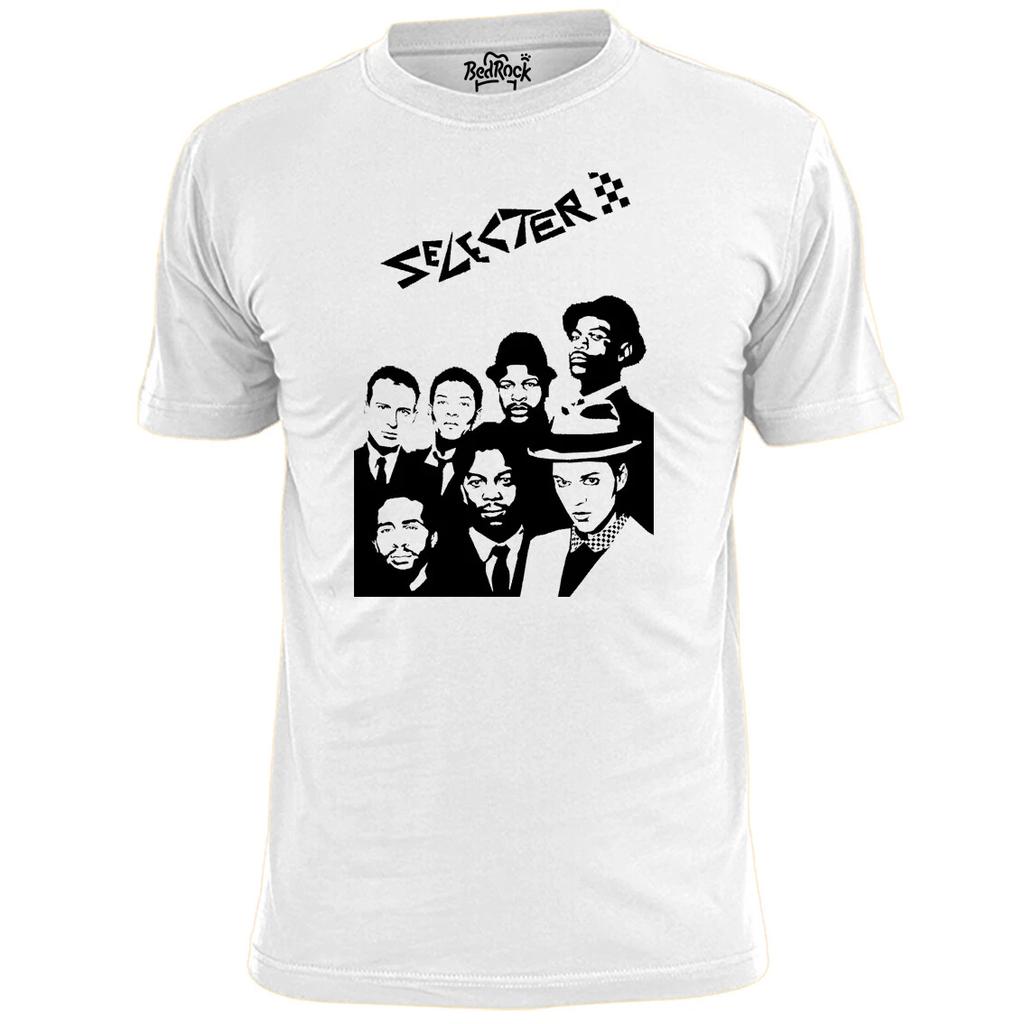 Mens Selecter Band Stencil Ska 2 Tone T shirt Specials Madness