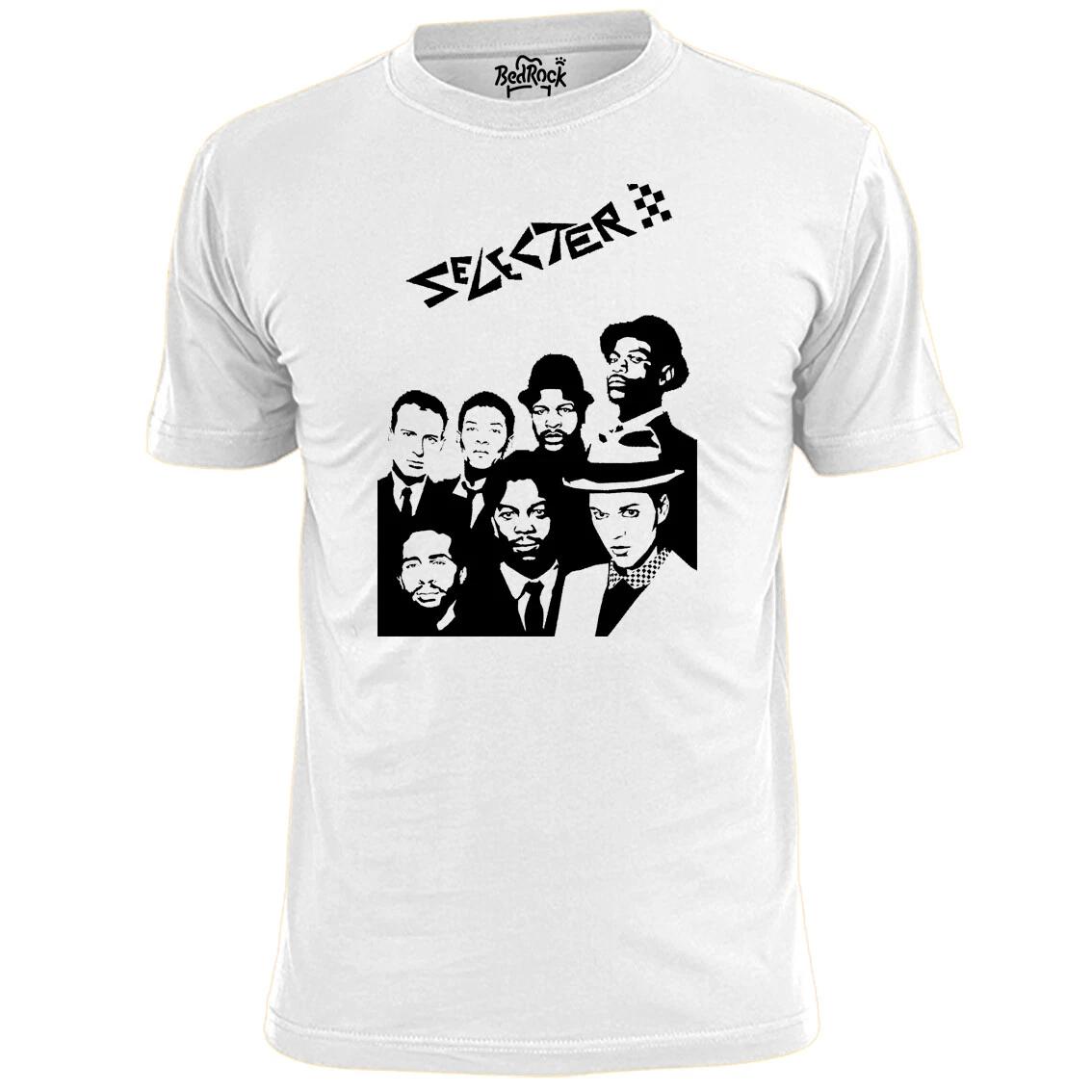 Mens Selecter Band Stencil Ska 2 Tone T shirt Specials Madness L