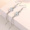 Lindon Copper Alloy Zircon Earrings Drop Earrings For Women Wedding Party Gifts