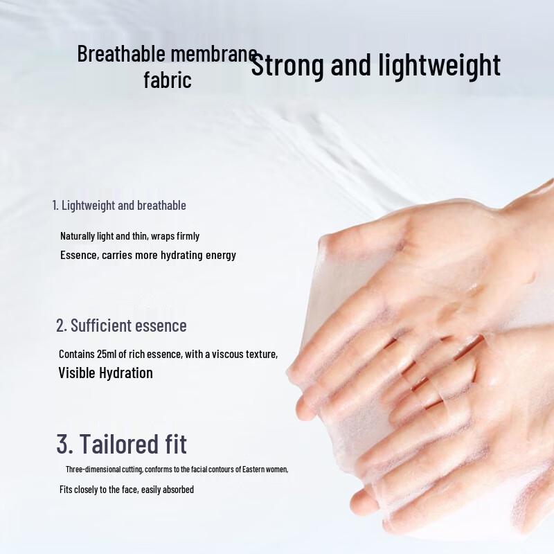 Sanshenghua & Pechoin Feuchtigkeitsspendende & Aufhellende Gesichtsmaske 20 Stück