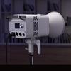LE200D COB LED Photography Light 220W, DMX Bluetooth Control, 5600K Color Temperature, NFC Paring, Cooling Fan for