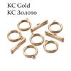 10/20Sets Mehrfarbiger Kreis OT Knebelverschlüsse Haken Verbinder für DIY-Schmuckherstellung, Zubehör, Zubehör, Armband