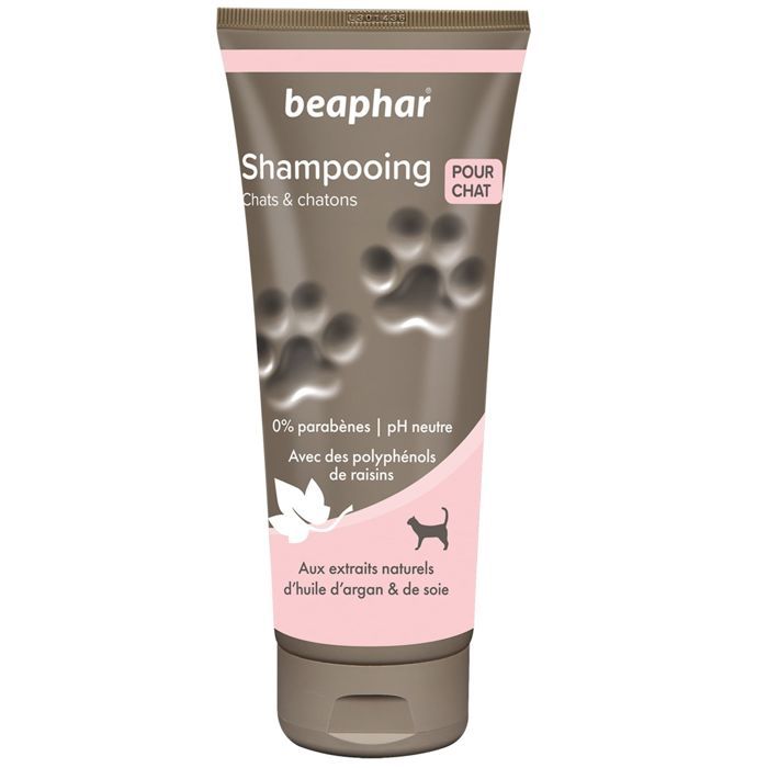 Shampoing - Beaphar - Premium - 200ml - Hydratant - Démêlant - Protéines de soie