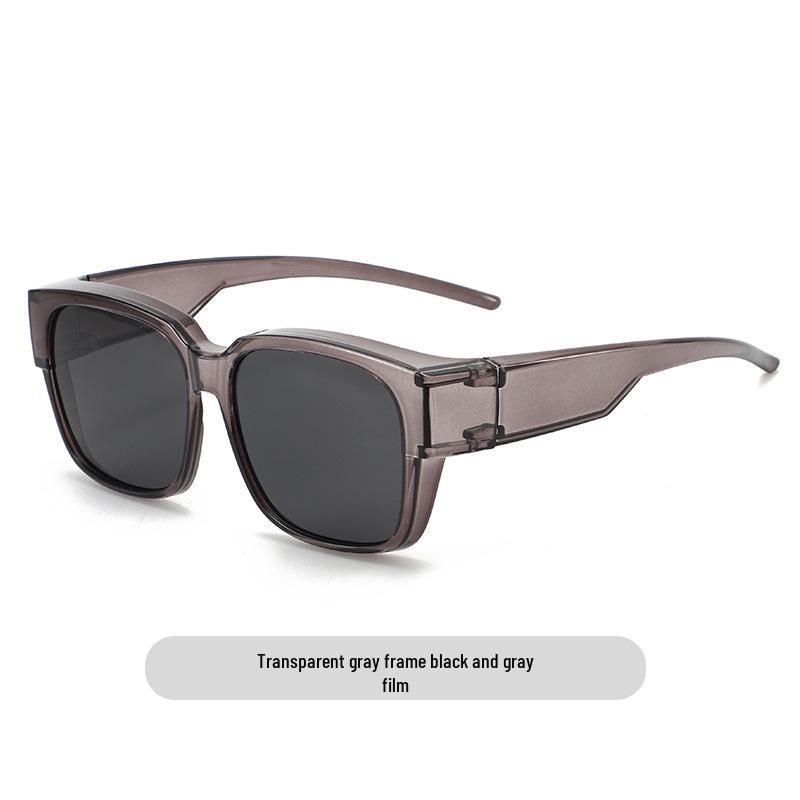 Myopia Clip-On Polarized Sunglasses for Driving - UV Protection  Night Vision