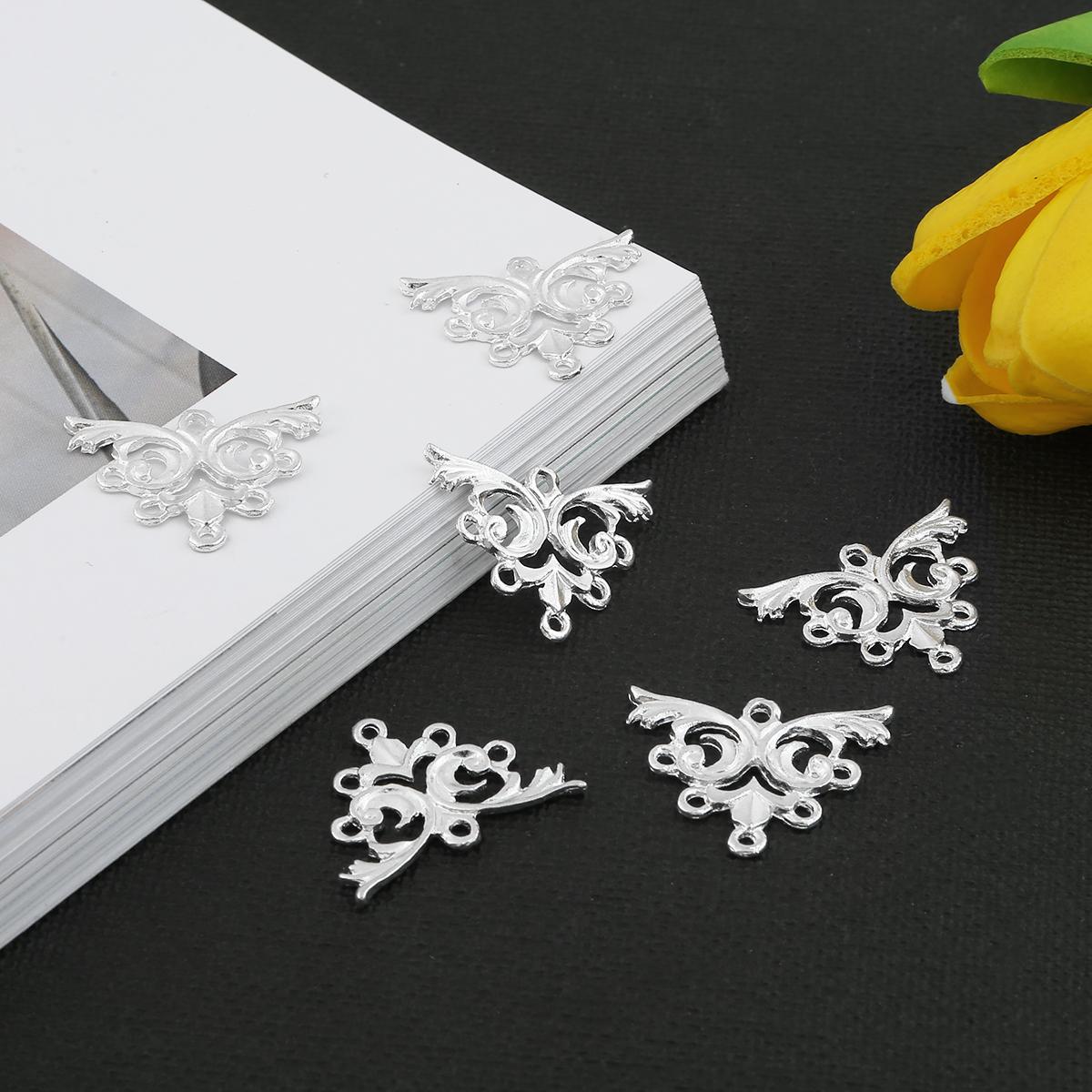 

Металлическая антикварная шпилька для волос Step Shake Tassel подвески-шармы для изготовления ювелирных изделий своими руками браслет ожерелье серебряный