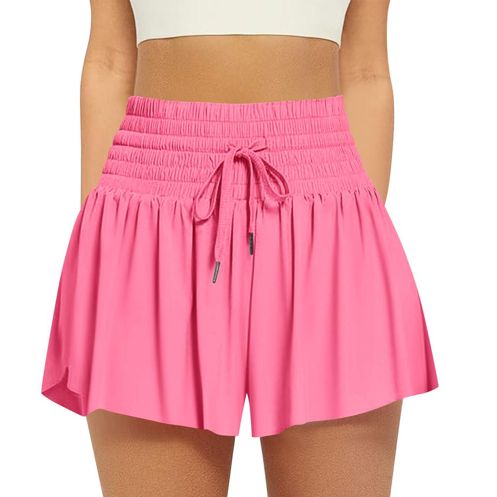 Flowy Athletic Shorts For Women High Waisted Gym Yoga Workout Running Tennis Skirt Skort Cute Clothes Casual Summer