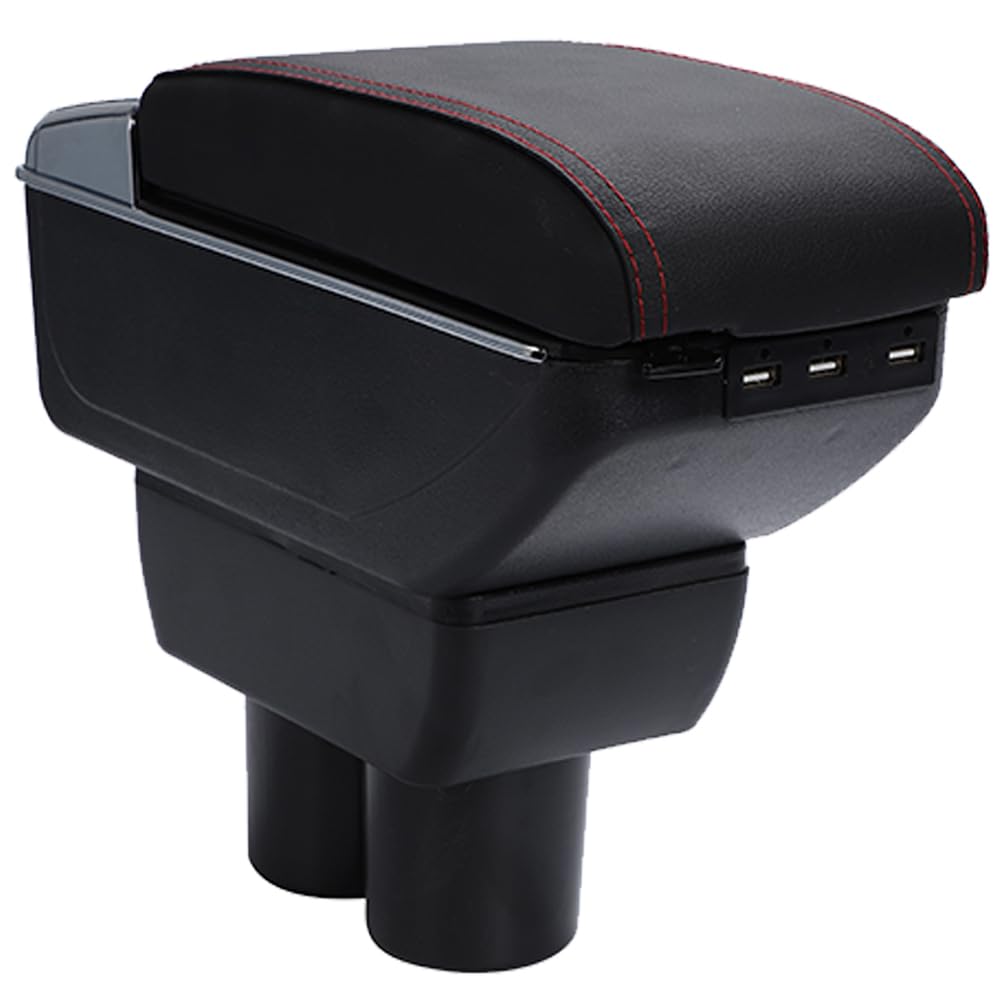 Armrest Console Box for Suzuki Jimny JB23 JB33 JB43 JB64 JB74 with USB Drink and Ashtray Port, Storage, Holder,