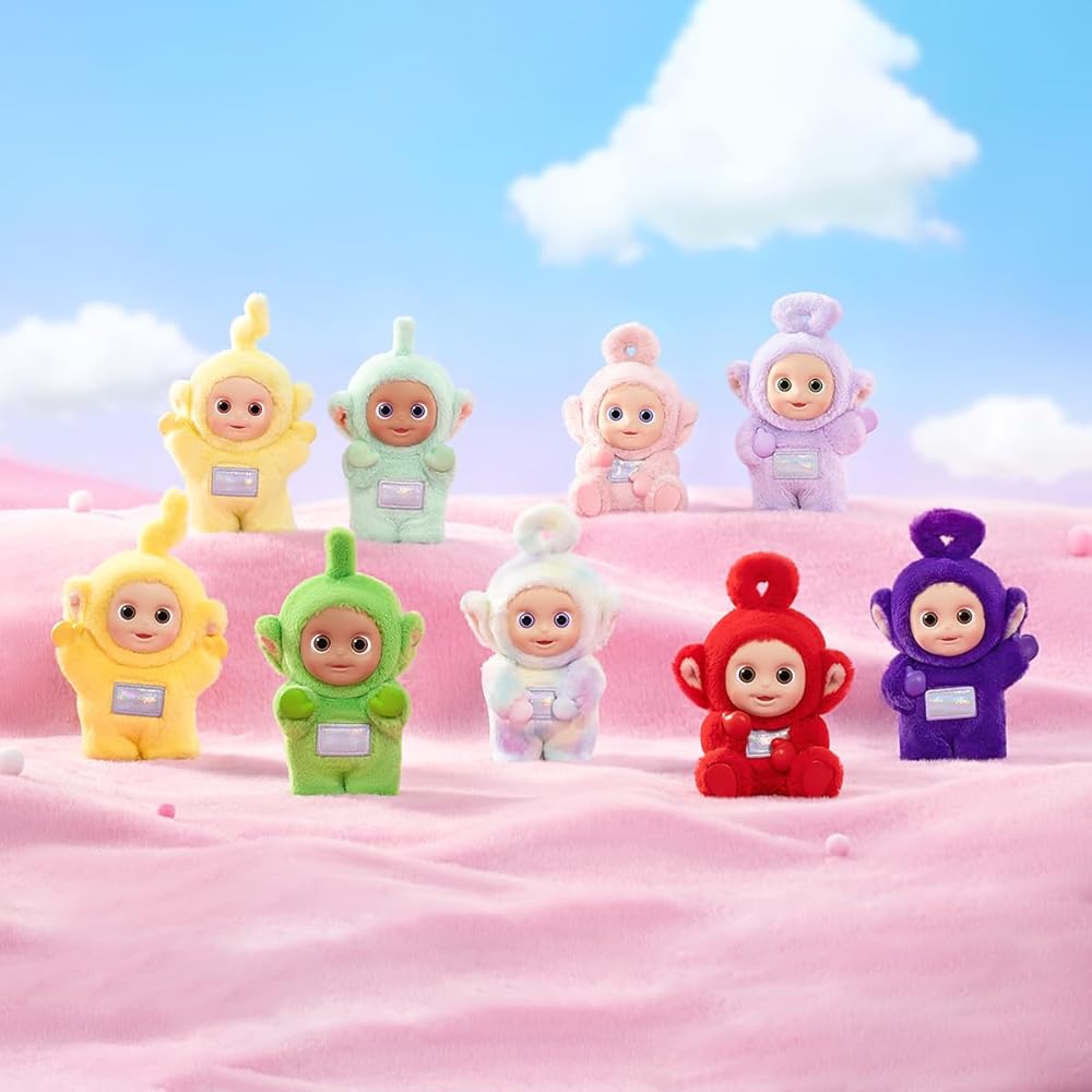 Pop Mart Teletubbies Vibrancy Series Assorted Box 8 Pieces PVC Blind Box Figures Collectible Toys