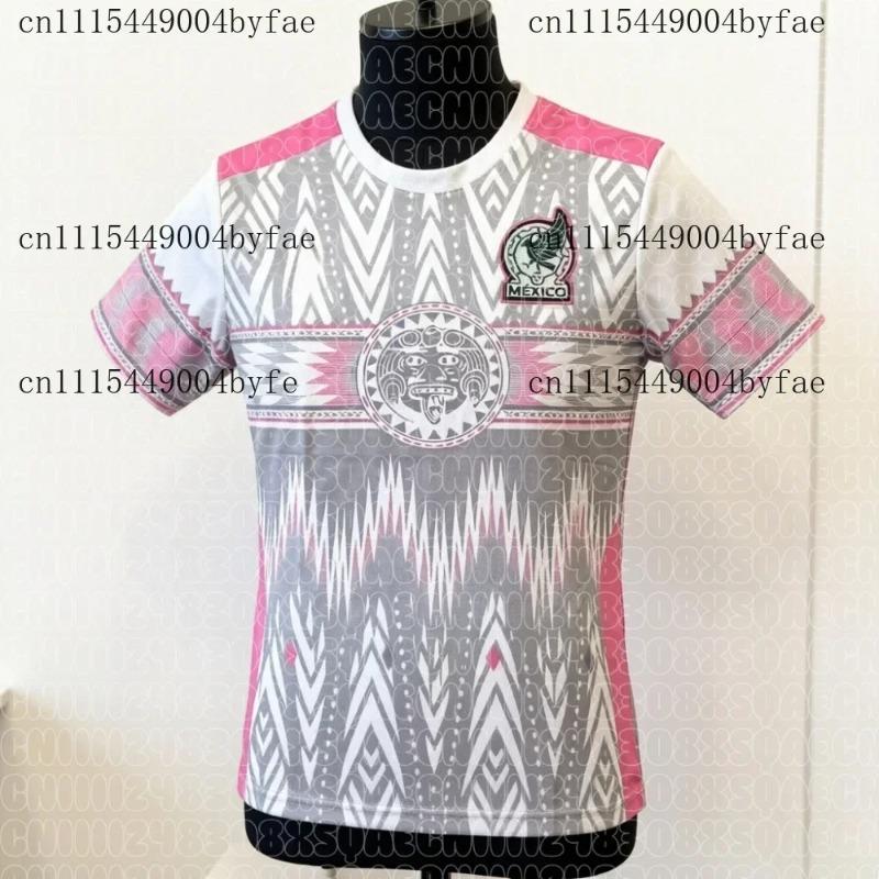 Mexico Football Jersey 3D Printed T-shirts Summer Men's Quick-drying Tees Outdoor Sports Training Clothes Family Matching Top