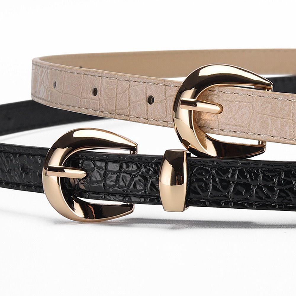 PU Leather Waistband Pin Buckle Waist Strap High Quality Waist Belt  Jeans Dress Accessories