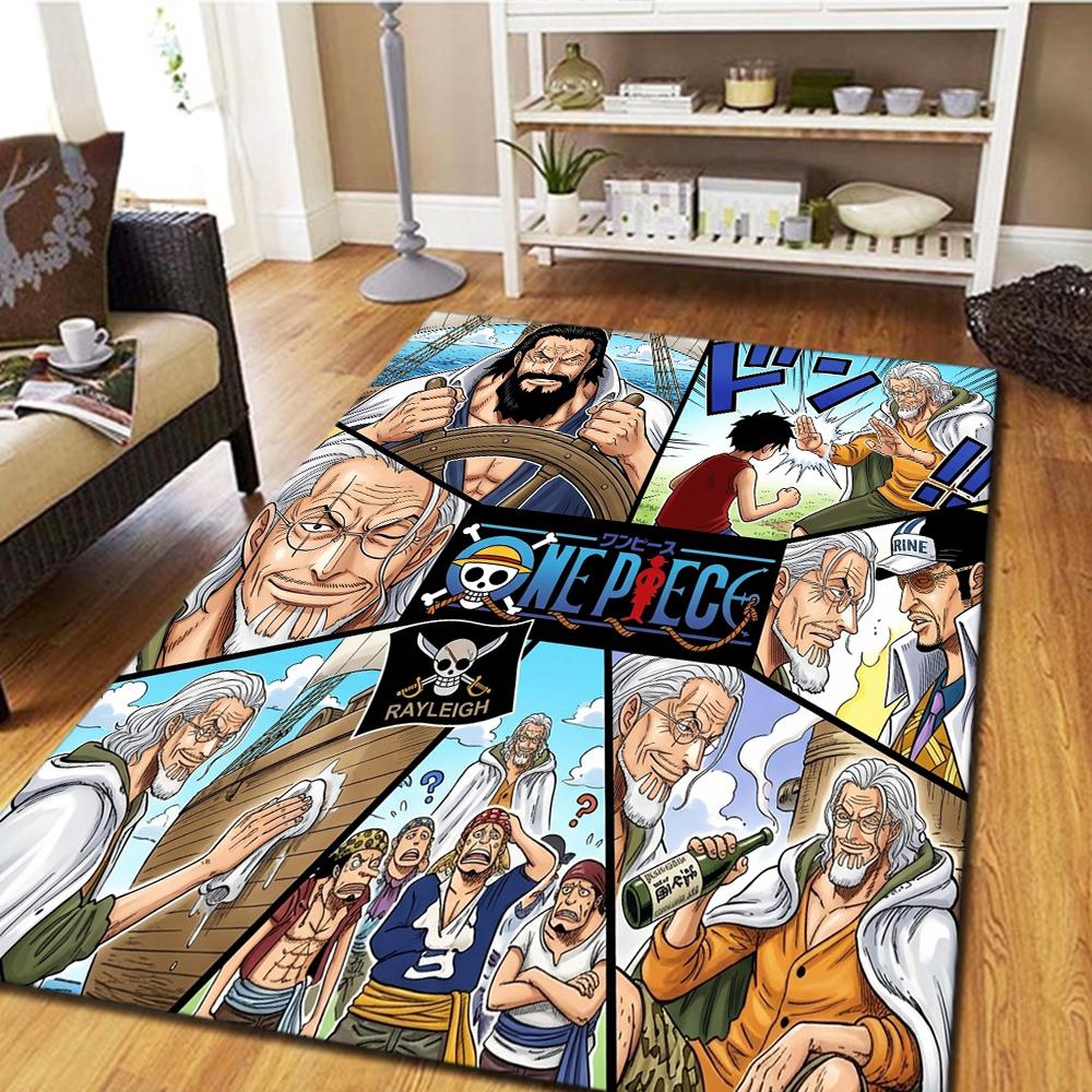 One Piece Poster Carpet - Living Room Bedroom, Home Decor Cool Movie Mat Play Floor Mat -HE129
