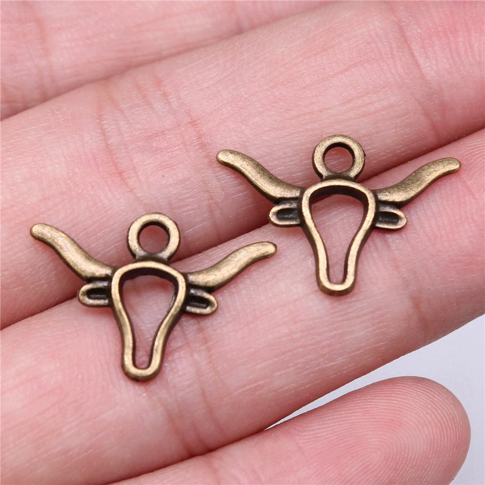 Charms Pig Sheep Cow Rabbit Pendants Wedding Jewelry Findings QC099