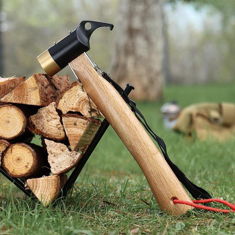 JINGRUIXIANG Multi-functional Wooden Handle Hammer