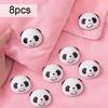 Panda Quilt Retainer Clips - Anti-slip Fixing Buckles for Bedding - 8 Pieces Set - Suitable for Sofa Cushions and Quilt Covers