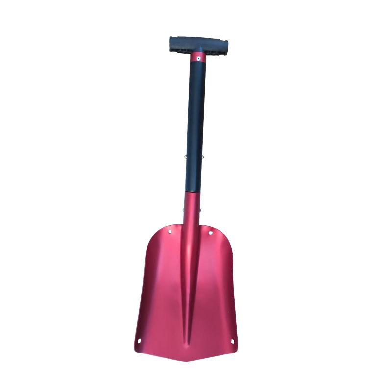 Telescopic Long Handle Aluminum Alloy Multifunctional Snow Shovel for Cars