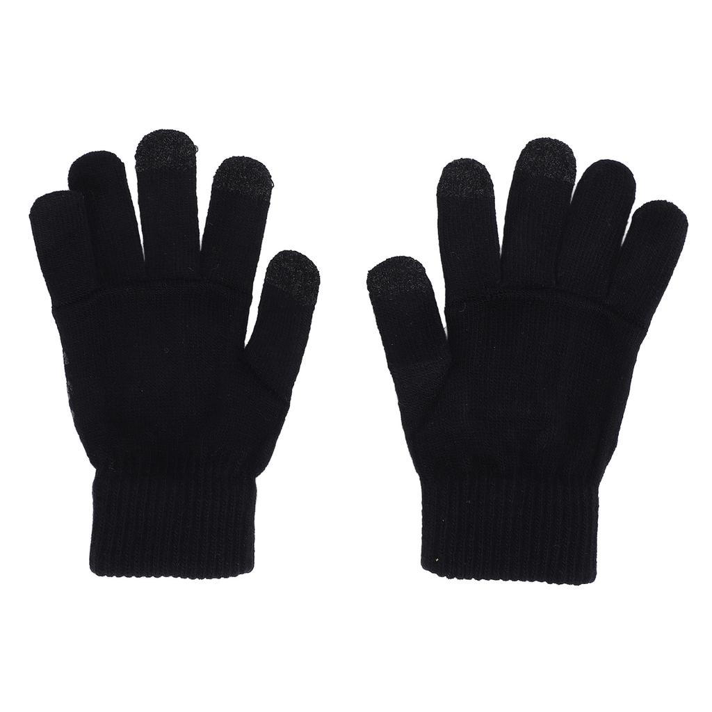 1 Pair USB Heated Gloves Winter Warm Heated Gloves Thickened Touchscreen Gloves for Office Workers a