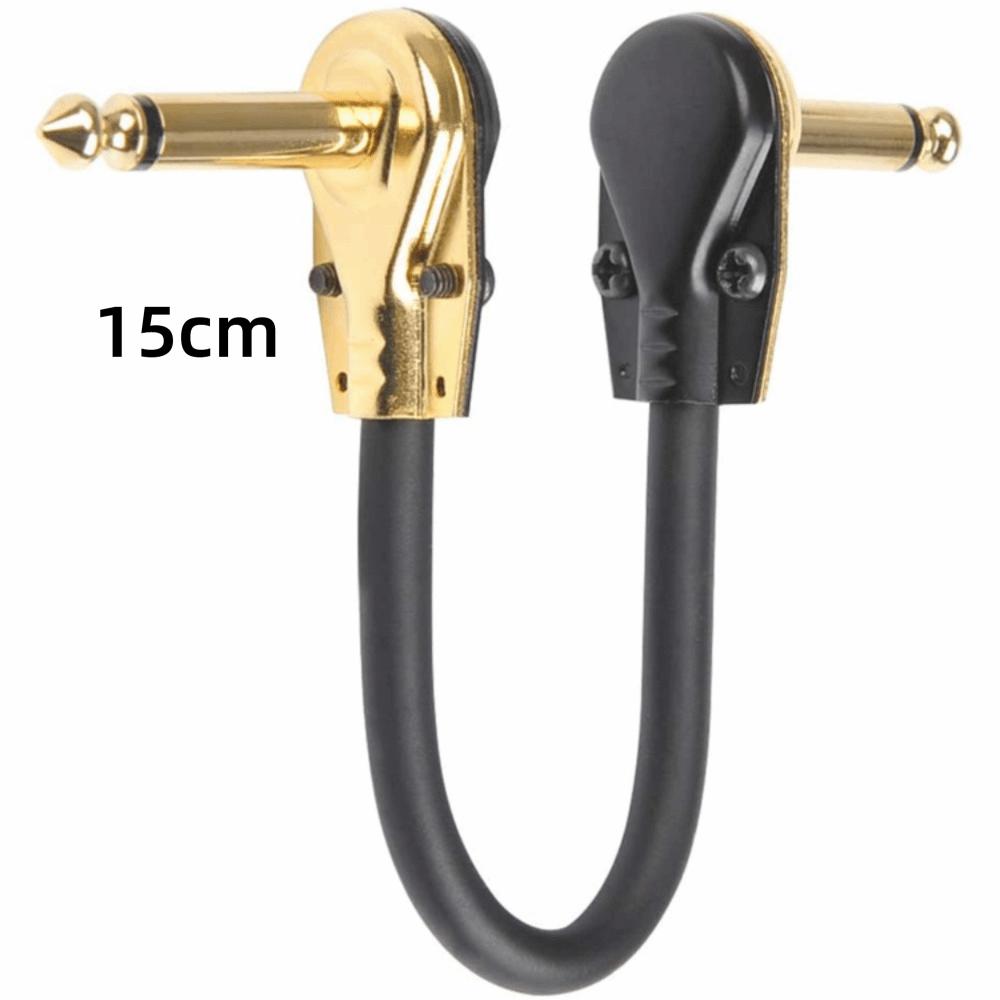 15cm/30cm Guitar Instrument Cable Copper Core Patch Cable Instrument Accessories