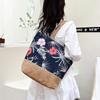 Women's Fashion Printed Large-Capacity Shoulder Tote Bag