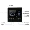 LCD Touch Screen Thermostat Electric Floor Heating System Water Heating Thermoregulator AC85 240V Temperature Controller