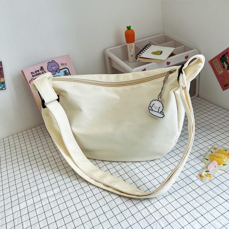 Summer Dumpling Bag: Large Capacity Crossbody Shoulder Bag for Students