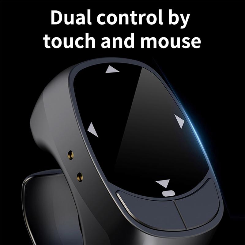 JX-12 Pro E-Book Page Turner Touch Screen Clicker Bluetooth Wireless Ring Remote Control Video Photo Shooting