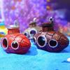 Resin Submarine Ornaments Fish Shrimp Shelter Cave Landscaping Accessories for Aquarium Fish Tank Decorations  Background