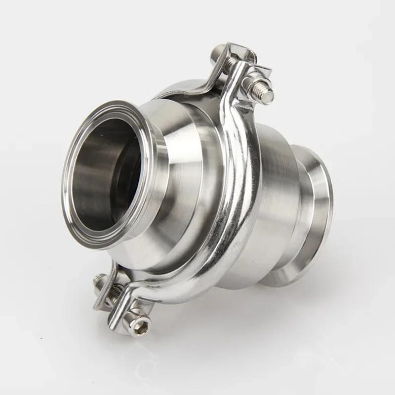 3/4'' 1'' 1.5'' 2'' 2.5'' Sanitäres Tri Clamp Rückschlagventil Einwegfluss Edelstahl SS 304