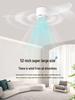 Minimalist Ceiling Fan Light for Living Room, Dining Room & Bedroom