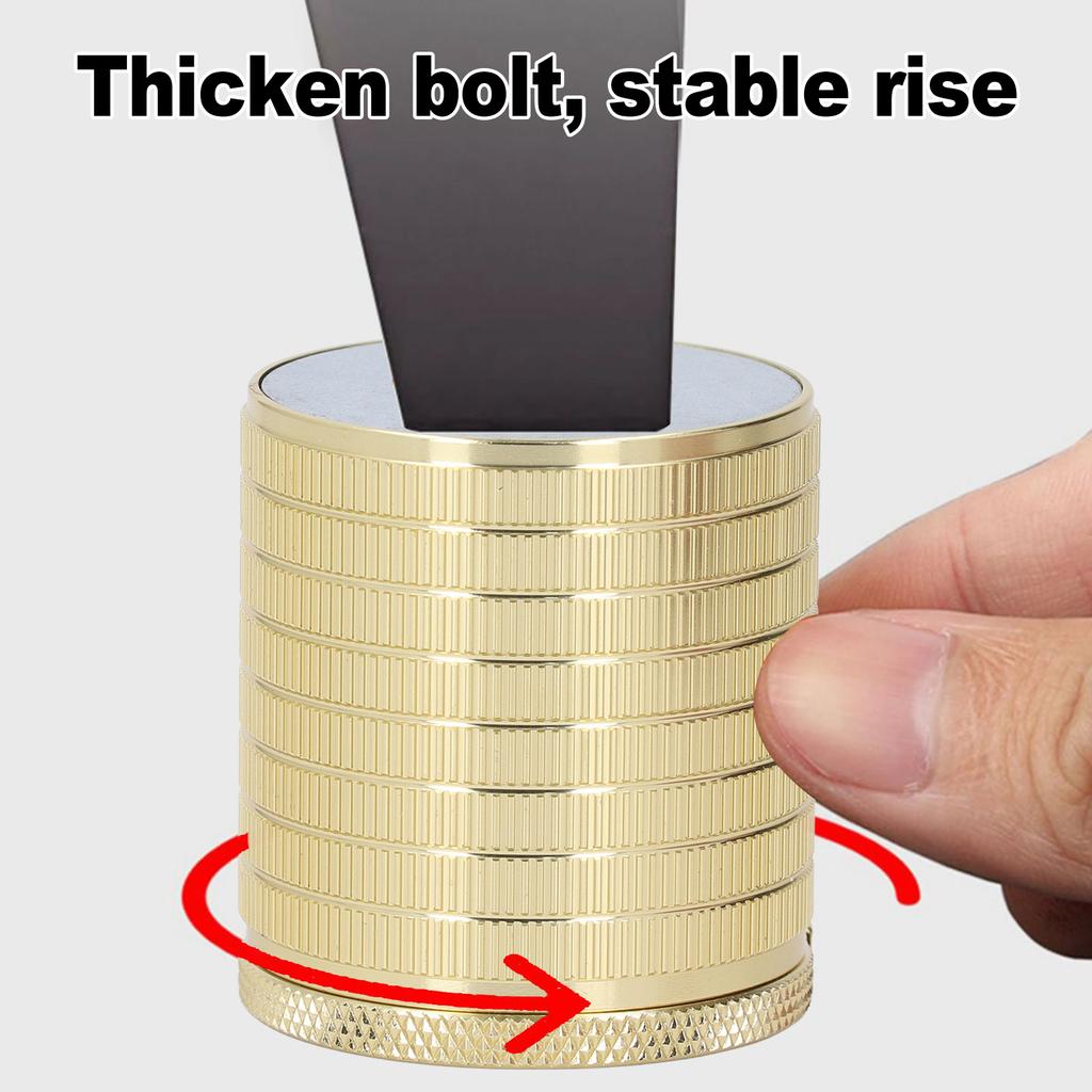 Table Leg Risers Sofa Chair  Support 43-75mm Adjustable Height Adjustable Table Leg Risers Chair Leg Risers