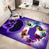 Smiling Critters Printed Absorbent Washable Carpet, Non-Slip Bathroom Mats, Kitchen Rugs, Yoga Mat,Living Room Entrance, Camping Picnic Rugs
