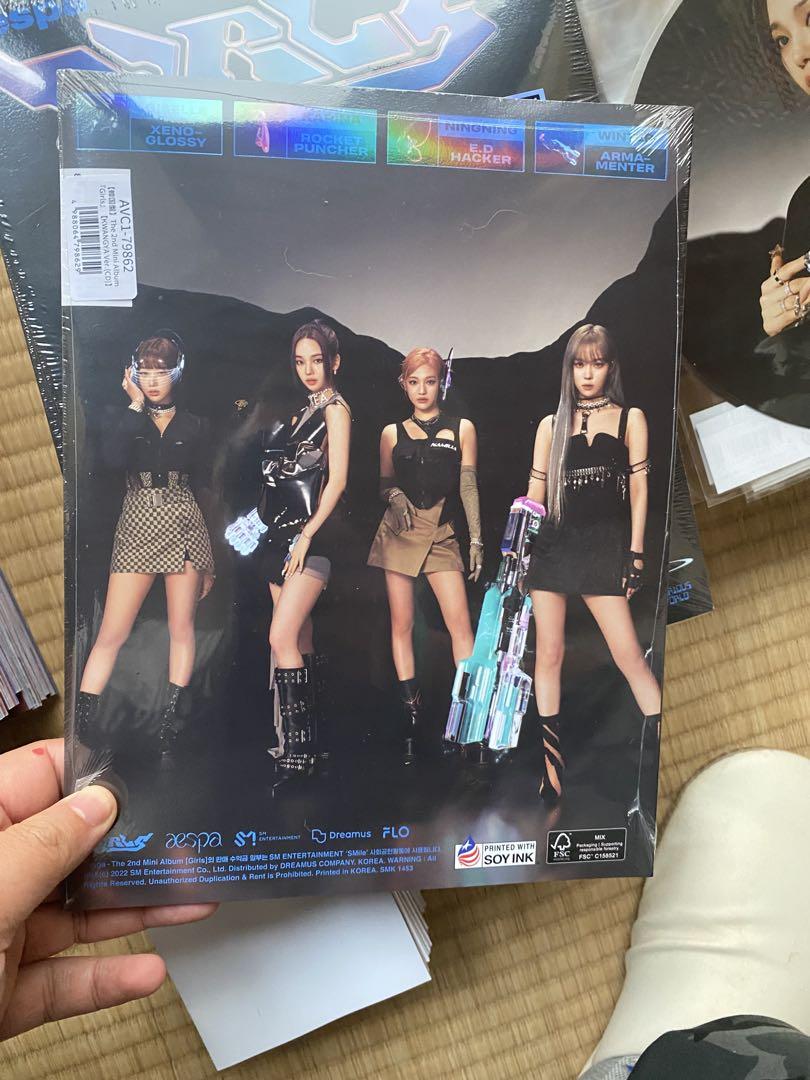 

[USED] aespa SAVAGE & GIRLS set of 2
