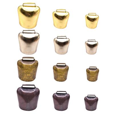 Antique Style Metal Cow Bells, Loud Horse Sheep Copper Bells, Cattle Farm Animal Neck Bells Metal Pet Bells Bronze Bell