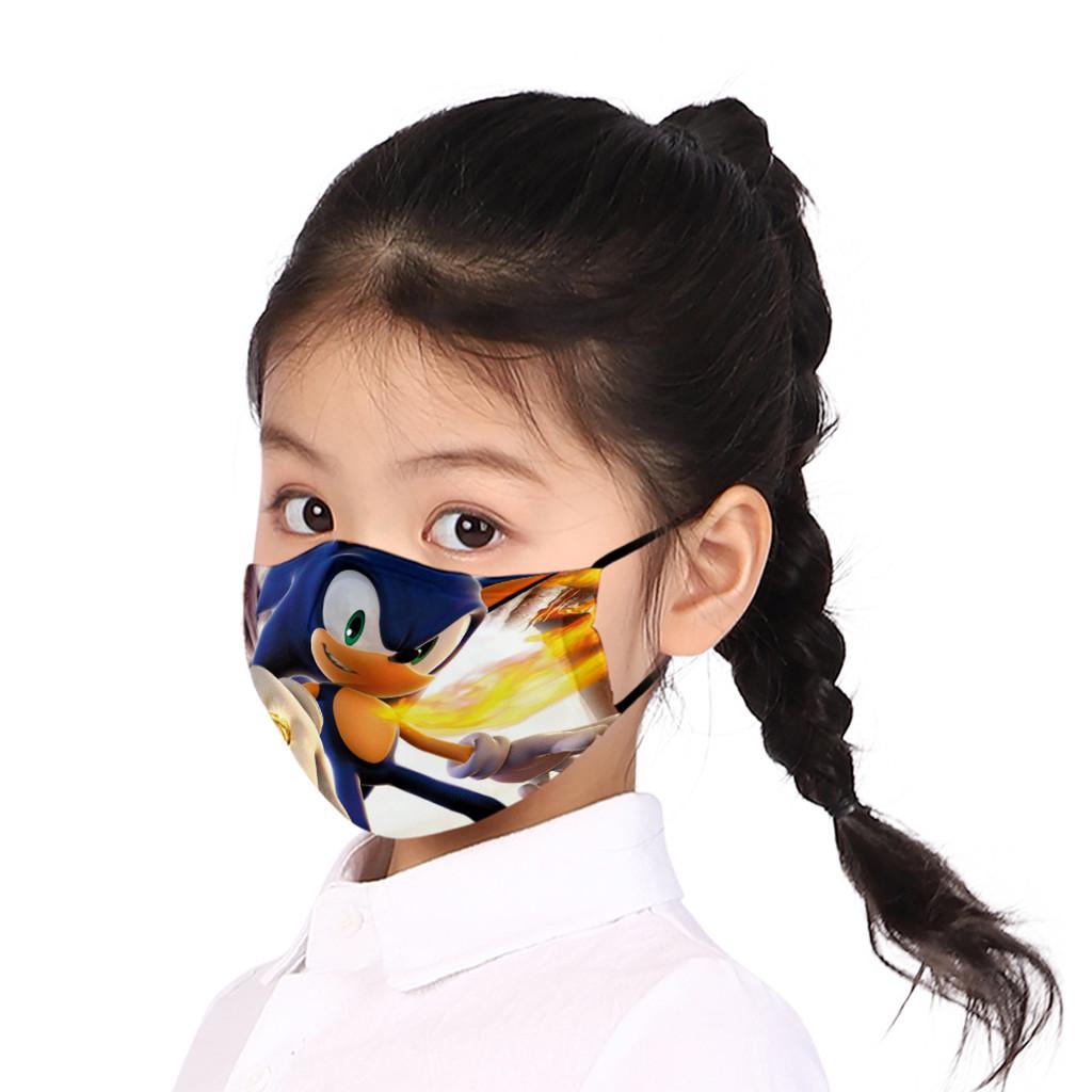 Kids Cartoon Breathable Washable Reusable  Outdoor Face Cover