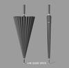 A large number of wholesale 11-bone waterproof sets of umbrellas for men and women, automatic large long-handled straight-rod umbrellas, sunny