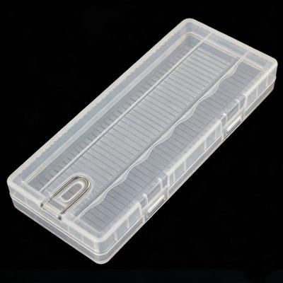 1Pcs 8 Section 18650 Battery Anti Fall Protection Box 12 Section Aaa Battery Plastic Wear Resistant And Waterproof Storage Box