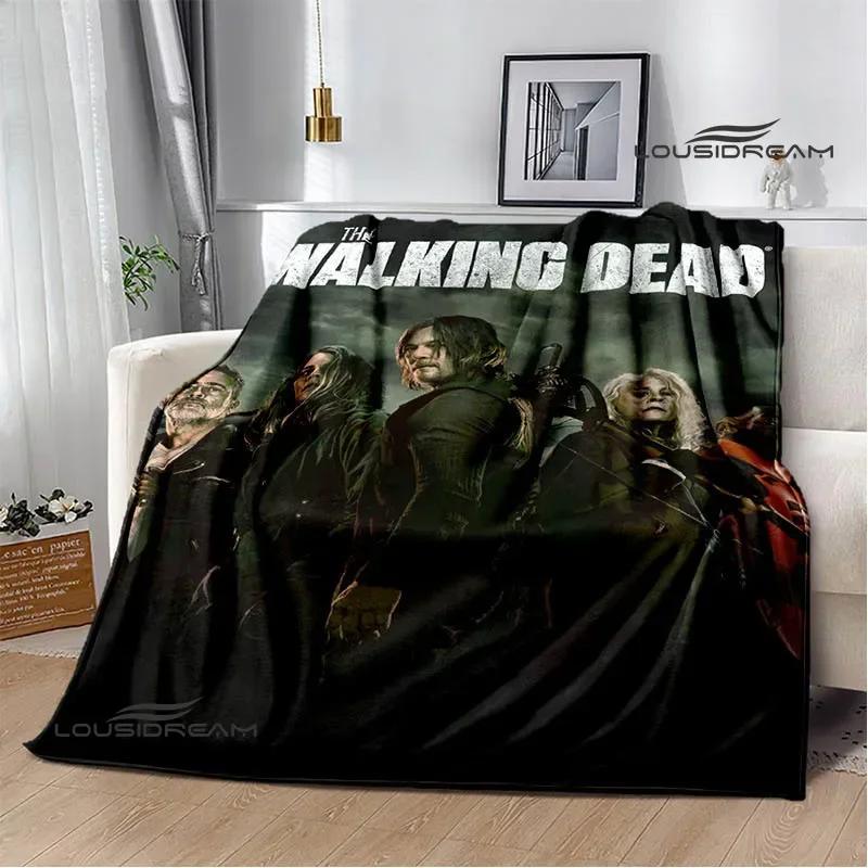 The Walking Dead printed blanket picnic blanket Warm Flannel blankets Soft and comfortable blanket bed linings Birthday Gift