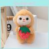 Plush Monkey Bag Charm With Cute Dog Figurine And Diy Decor For Girls